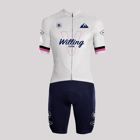 WILLING X PEDALARE Anniversary SS Jersey Mens White