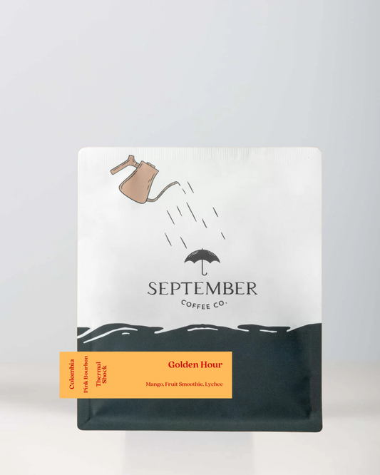 September Coffee - Golden Hour - Pink Bourbon