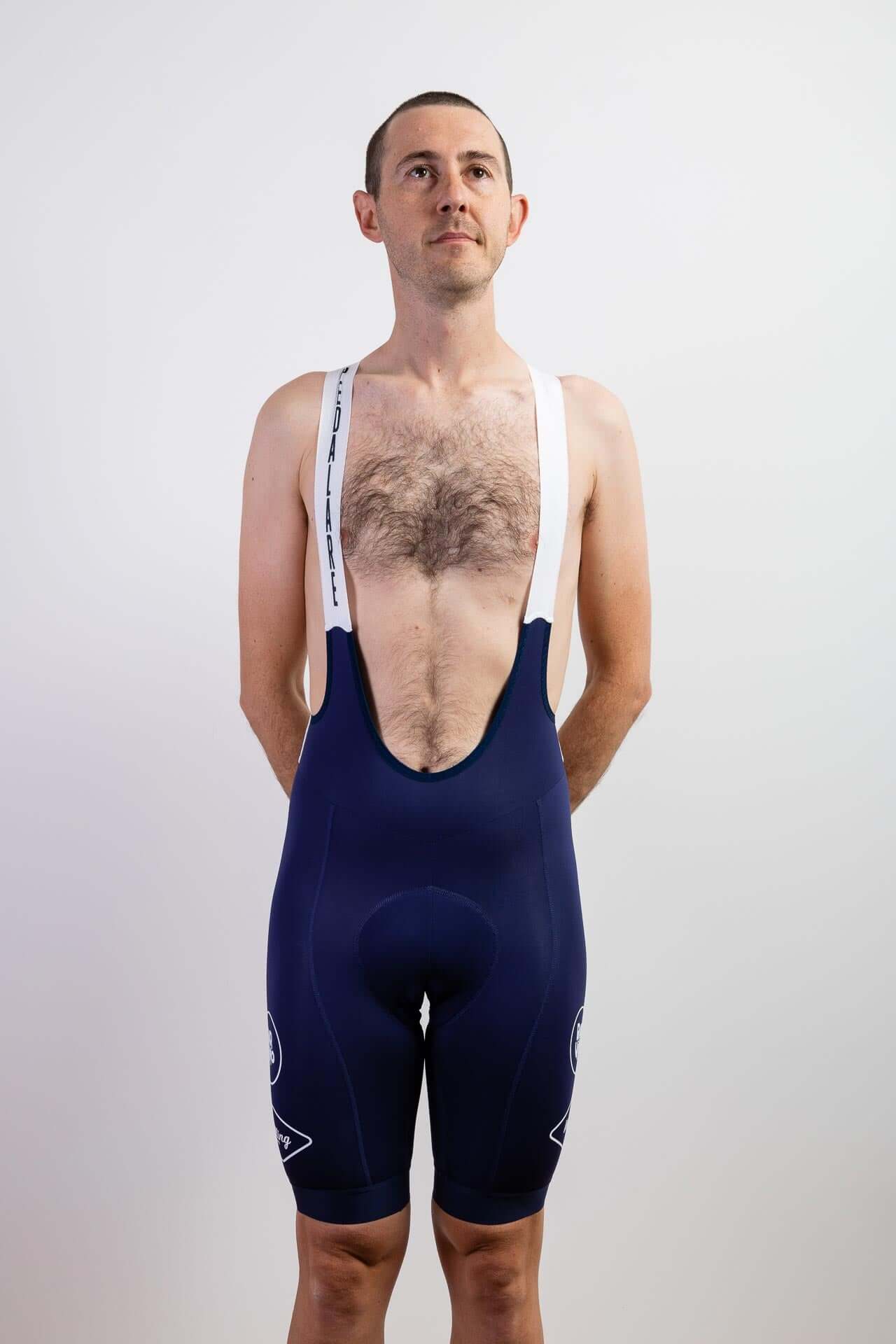 Men's Cycling Anniversary Bib Shorts - Premium design for comfort and performance. Celebrate with style on your bike rides!