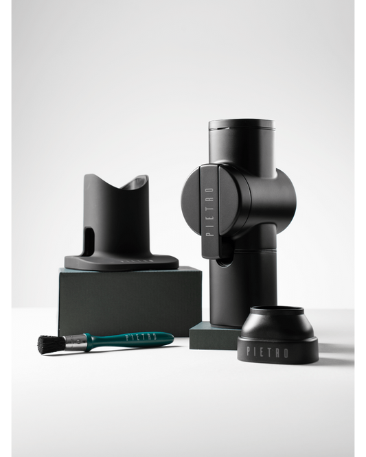 Pietro Manual Coffee Grinder - Deep Black