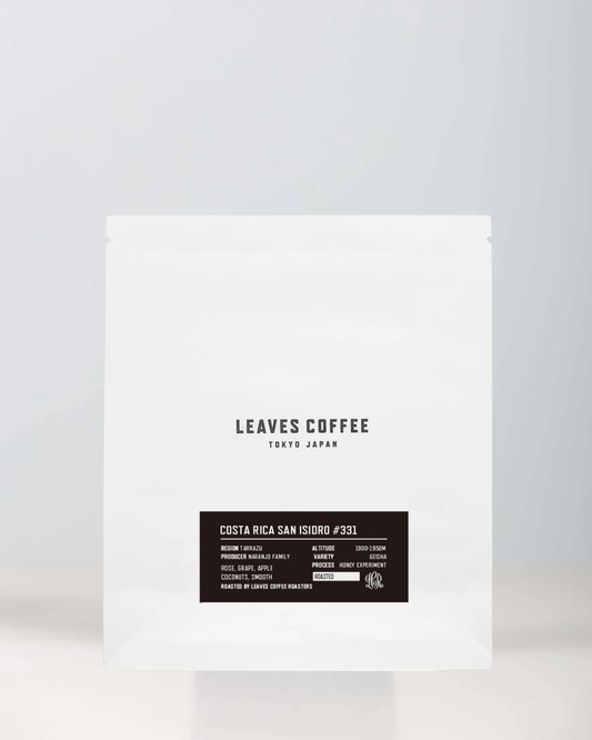 Leaves Coffee - Costa Rica San Isidro #331 100g