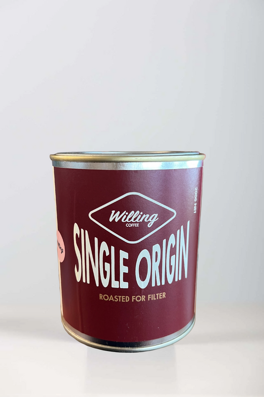 Willing Coffee Filter Roast - Single Origin 200g tin